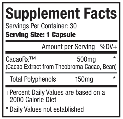 CacaoRx – 30 Capsules